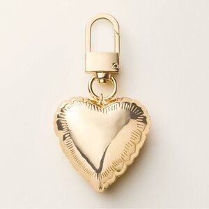 Mylar Balloon Heart Bag Charm Keychain - kate spade new york x Target gold